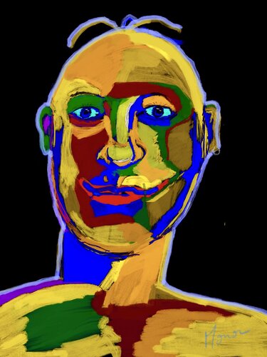 eMan4 by Franck Maunoury, Digital for Sale on Singulart