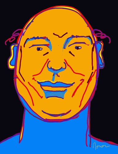 eMan5 by Franck Maunoury, Digital for Sale on Singulart