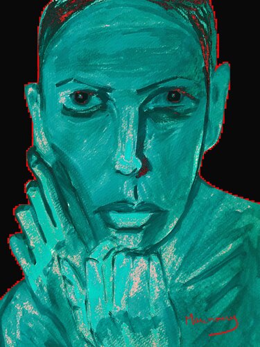 Mix W8 by Franck Maunoury, Digital for Sale on Singulart