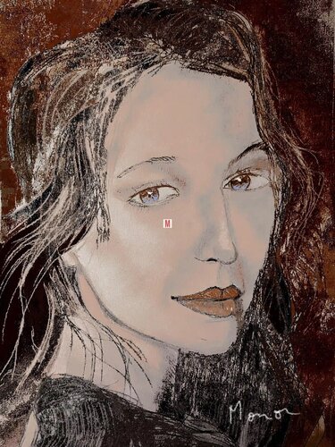 Paloma by Franck Maunoury, Digital for Sale on Singulart
