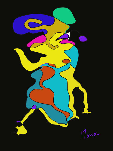 What is it 5 par Franck Maunoury, Digital en vente sur Singulart