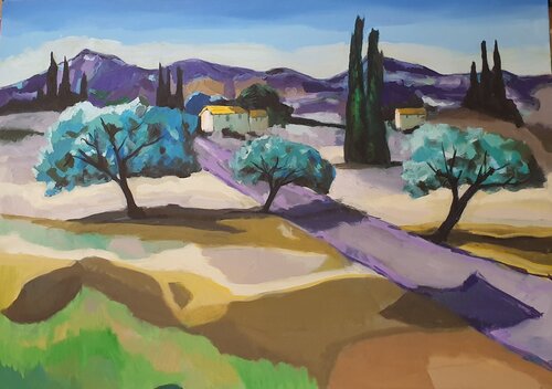 Le cabanon aux oliviers en Provence Michel Phelippeau