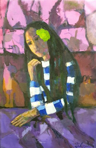 Le temps qui nous précède di Michel Phelippeau, Pittura in vendita su Singulart