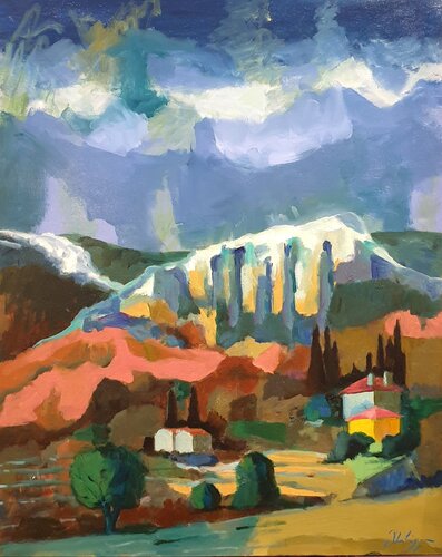 Du soleil en apparence van Michel Phelippeau, Schilderij te koop op Singulart