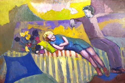 Rêve : un air de jamais vu by Michel Phelippeau, Painting for Sale on Singulart