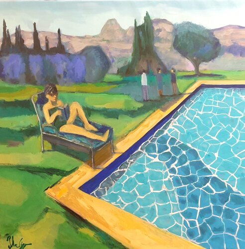 Vent de résurrection par Michel Phelippeau, Peinture en vente sur Singulart