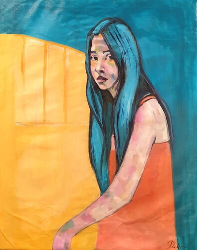 "Héloise" di Michel Phelippeau, Pittura in vendita su Singulart
