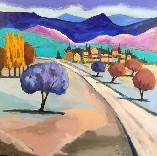 L'eau de pluie fait des fresques Michel Phelippeau