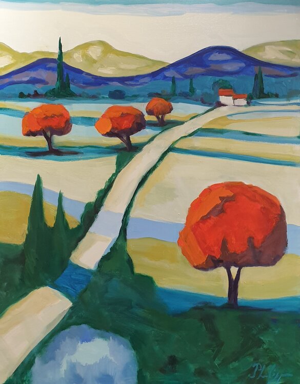 Paysage apaisant Michel Phelippeau