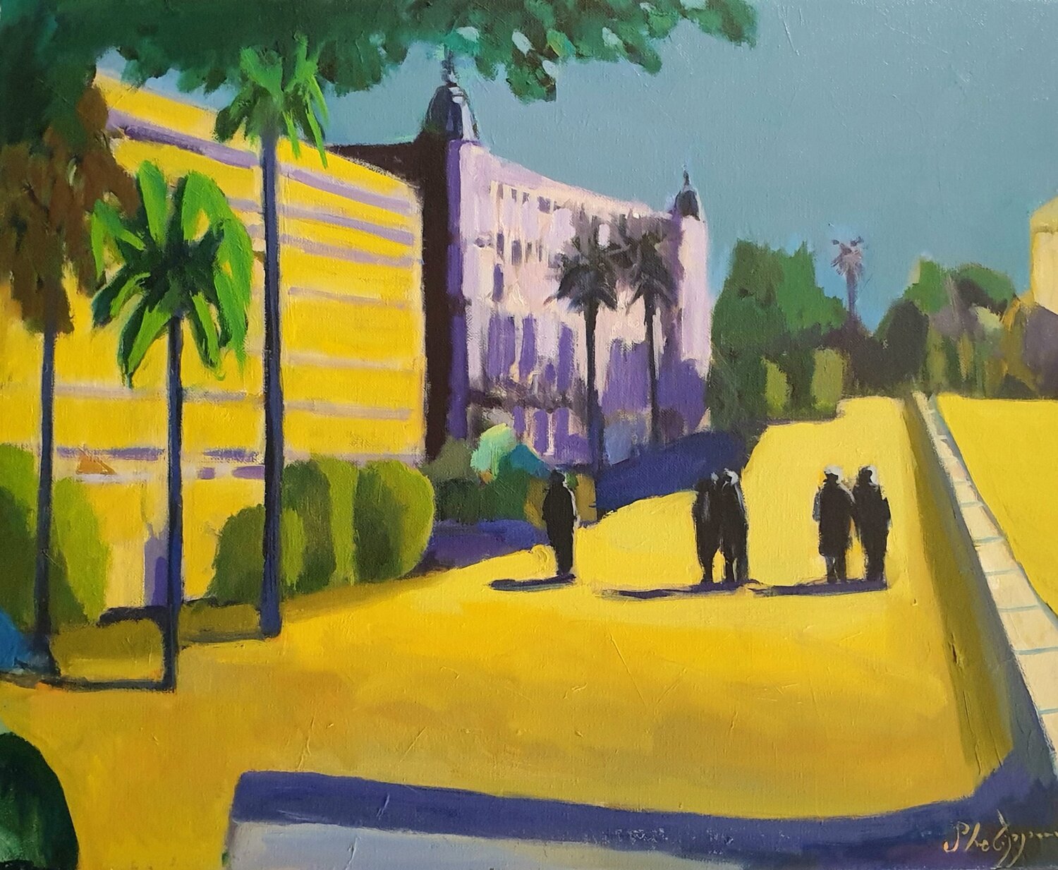 Promenade à Cannes Michel Phelippeau