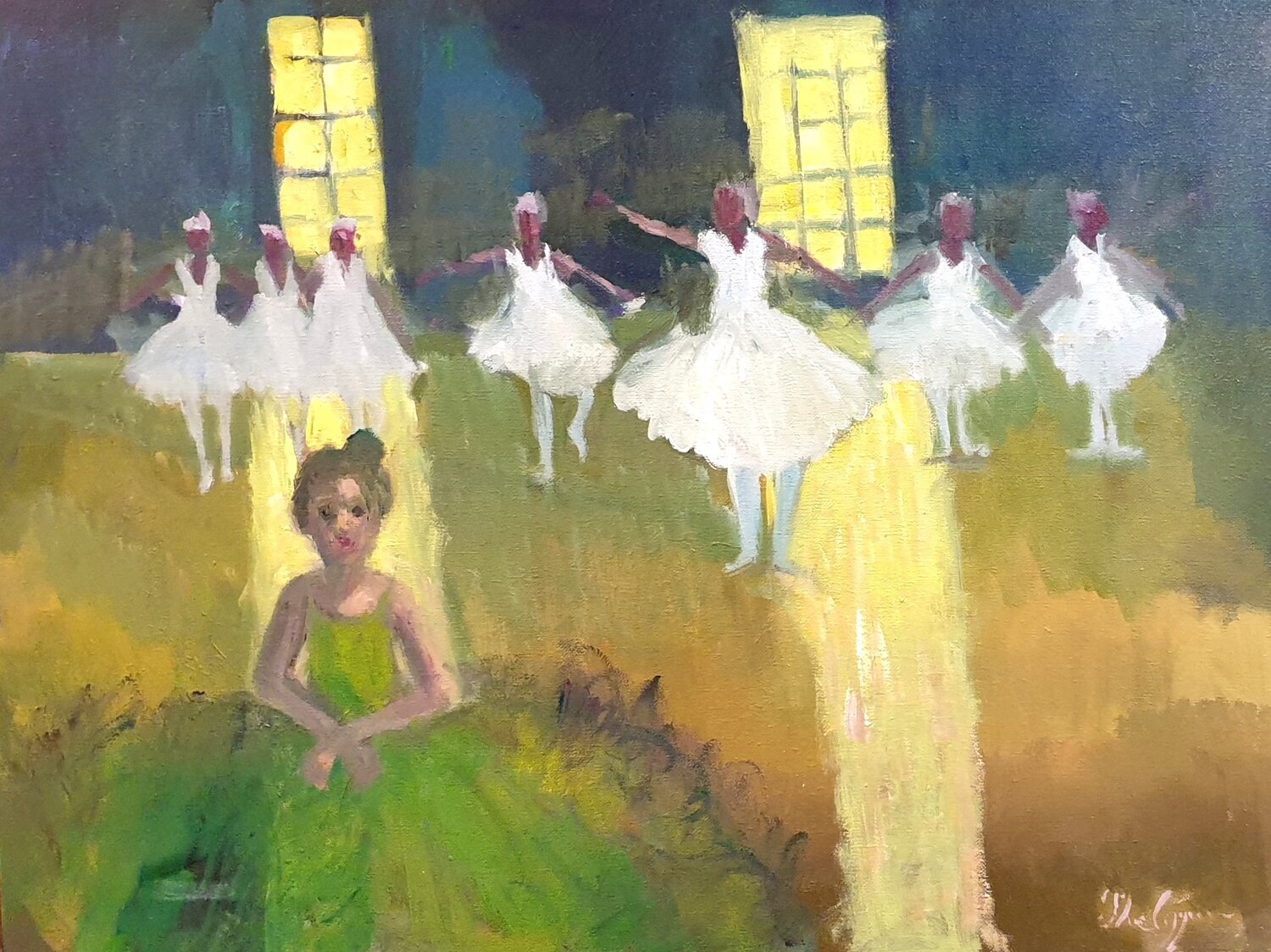 La ballerine verte Michel Phelippeau