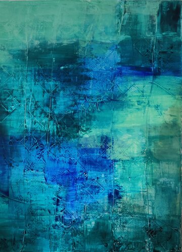 En attendant l'effervescence di Christine Fiala, Pittura in vendita su Singulart