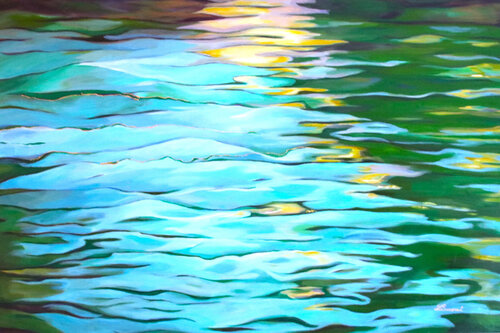 Reflektionen von Monika Linard, Malerei kaufen auf Singulart