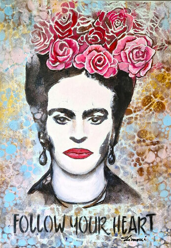 Frida von Monika Linard, Malerei kaufen auf Singulart