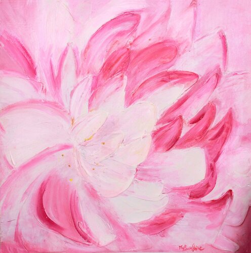 "Fiore di loto Astratto" van My Sunshine, Schilderij te koop op Singulart