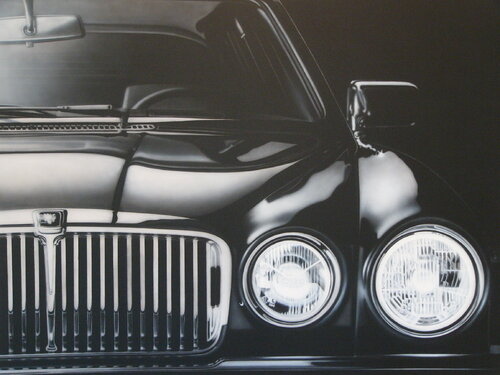 Jaguar di Wolfgang Eberhardt, Pittura in vendita su Singulart