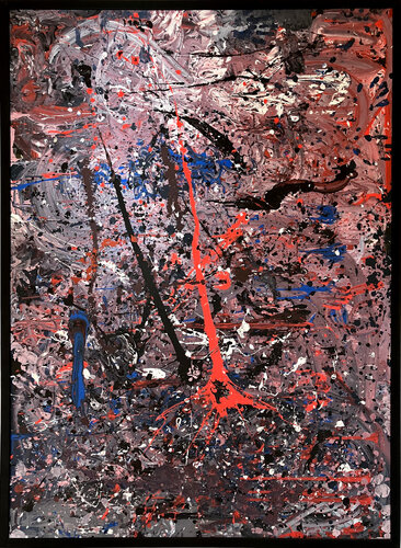 Actionpainting by Wolfgang Eberhardt, Painting for Sale on Singulart