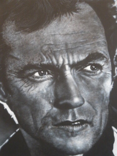 Clint Eastwood von Wolfgang Eberhardt, Malerei kaufen auf Singulart