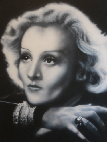 Marlene Dietrich von Wolfgang Eberhardt, Malerei kaufen auf Singulart