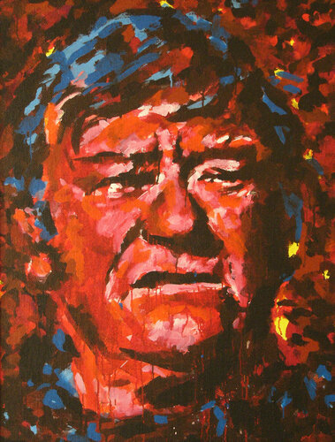 John Wayne di Wolfgang Eberhardt, Pittura in vendita su Singulart
