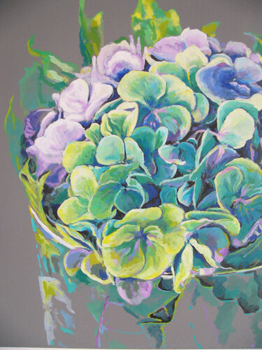 Hortensie de Wolfgang Eberhardt, Pintura a la venta en Singulart