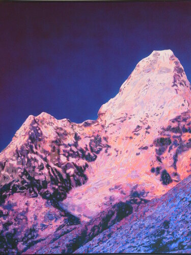 Pop-Art-Serie, 24 teilig, Mount Everest par Wolfgang Eberhardt, Peinture en vente sur Singulart