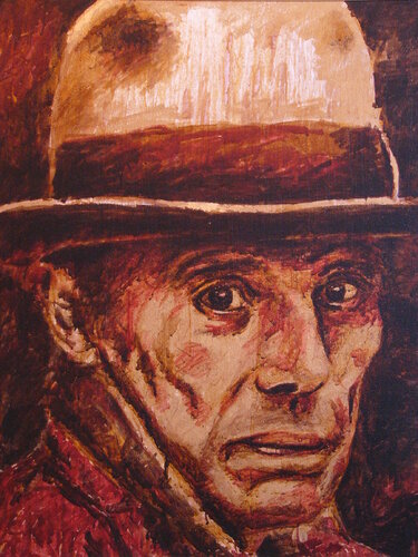 Pop-Art-Serie, 24 teilig, Beuys par Wolfgang Eberhardt, Peinture en vente sur Singulart