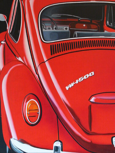 Pop-Art-Serie, 24 teilig, VW par Wolfgang Eberhardt, Peinture en vente sur Singulart