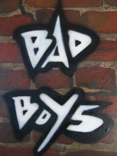 Bad Boys, aus der 20 teiligen Serie "Good Guys - Bad Boys", Abschlußbild di Wolfgang Eberhardt, Pittura in vendita su Singulart