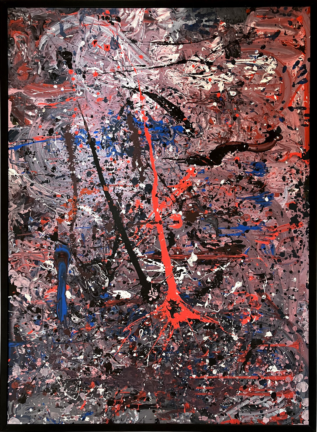 Actionpainting Wolfgang Eberhardt