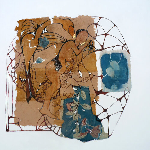 Léda di Valentine Carre, Pittura in vendita su Singulart