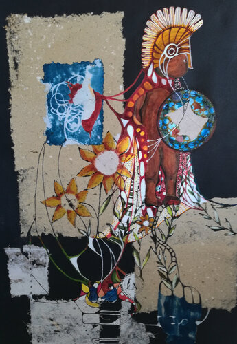 Le Périple du jeune Ulysse de Valentine Carre, Pintura a la venta en Singulart