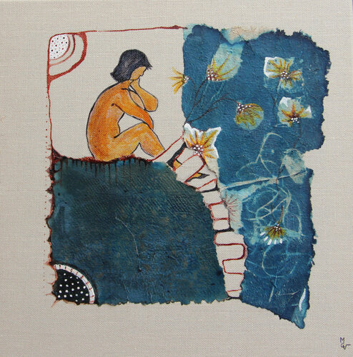 La Pensée van Valentine Carre, Schilderij te koop op Singulart