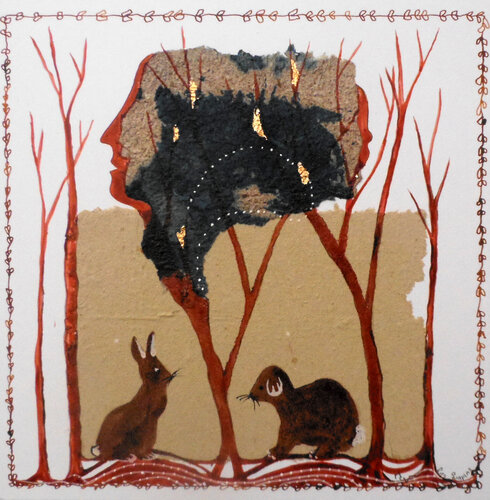 Les Lapins by Valentine Carre, 소묘 for Sale on Singulart