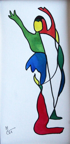 Harlequin 2 von Valentine Carre, Zeichnungen kaufen auf Singulart