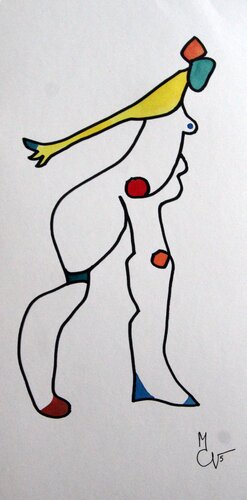 Harlequin 5 di Valentine Carre, Disegno in vendita su Singulart