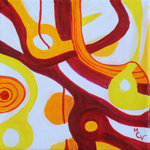 Game 2 de Valentine Carre, Pintura a la venta en Singulart