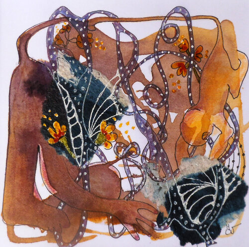 Les Singes by Valentine Carre, Drawing for Sale on Singulart