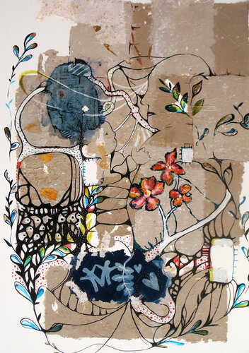 Humus, hommage à paula Modersohn Becker by Valentine Carre, Work on Paper for Sale on Singulart