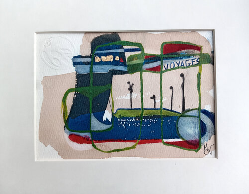 Voyages by Valentine Carre, 소묘 for Sale on Singulart