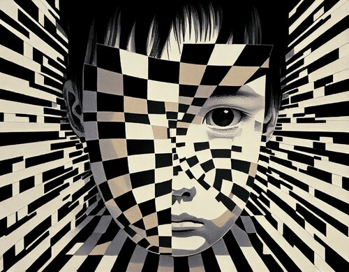 Robot Giclée Print 50x70 cm - 生成 - Generation von Roger Haus, Druck kaufen auf Singulart