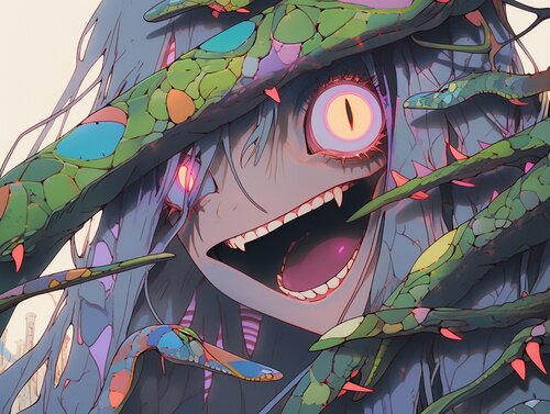 Humour Giclée Print 30x40 cm - HAI LO van Roger Haus, Afdruk te koop op Singulart