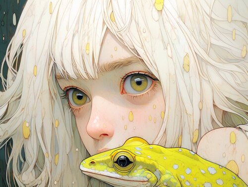 Yellow Giclée Print 30x40 cm - HAI Grace Roger Haus