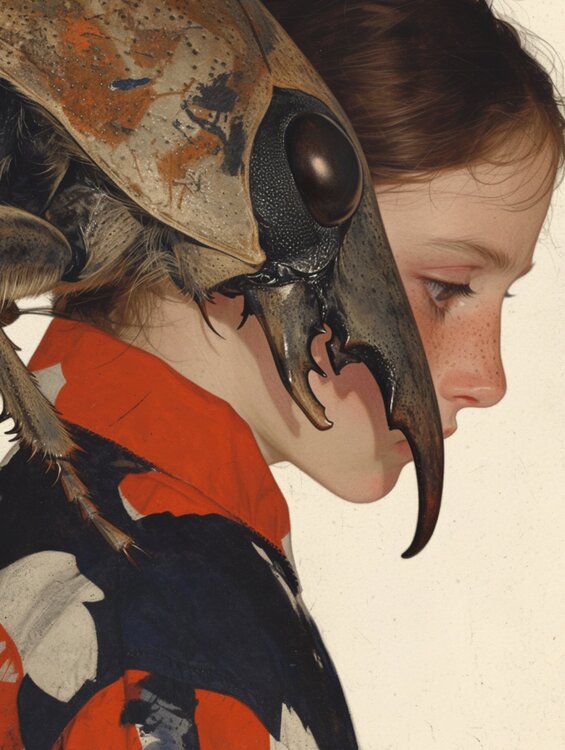 Beetle Giclée Print 50x70 cm - Animal Instinct #280 Roger Haus