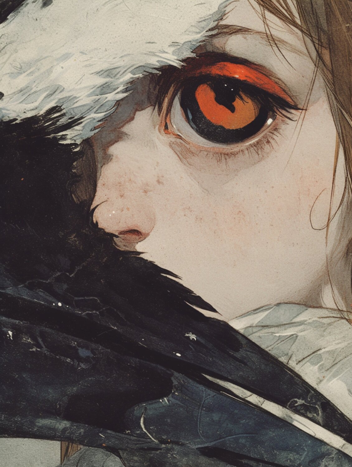 Bird Giclée Print 50x70 cm - Animal Instinct #218 Roger Haus Druck zu verkaufen