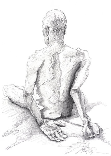 Stefan II by Lisa McGilben, 종이 for Sale on Singulart