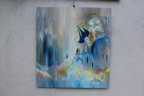 rêve de château de Eliette Graf, Pintura a la venta en Singulart