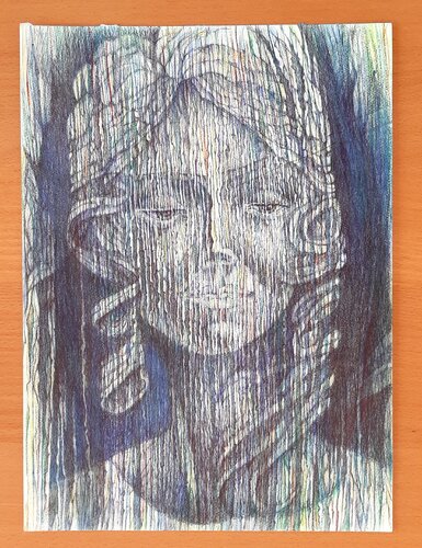 La dame de Pierre von PIHR, Zeichnungen kaufen auf Singulart