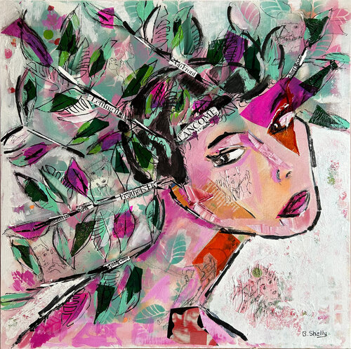 Being Free di Barbara Shelly, Pittura in vendita su Singulart