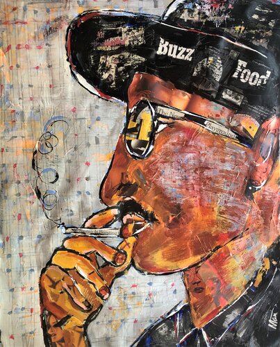 Solarized van Barbara Shelly, Schilderij te koop op Singulart